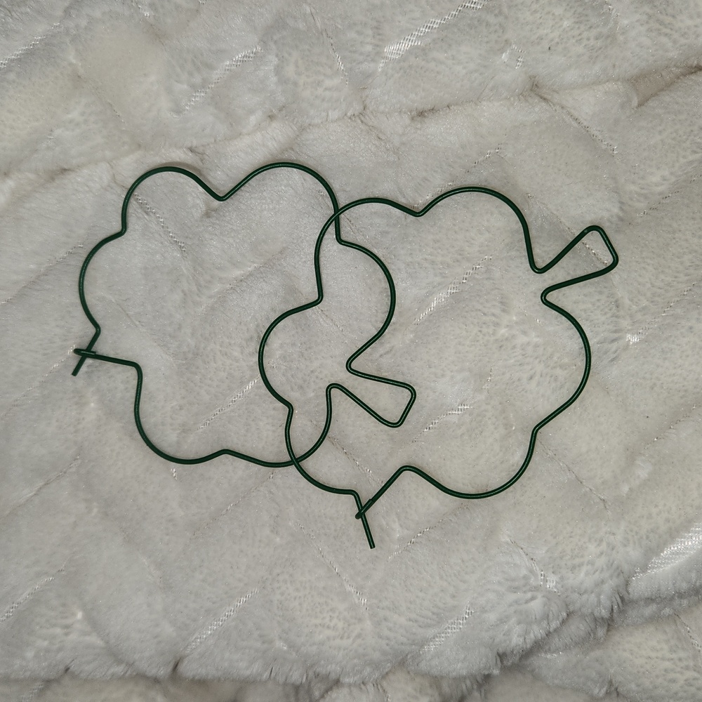Four leaf clover earrings *St. Patrick's *